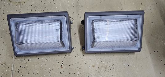 Lightdot 2 Pack 120W LED Wall Pack Lights With Photocell, 18000Lm [Eqv. 1020W MH/HPS]4600KW*2/5Yrs(5Hrs/Day) 120W | 2Pack

