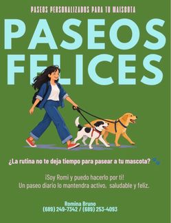 Happy Walks!!! Paseo Felices!!!