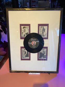 The Beatles Record Framed