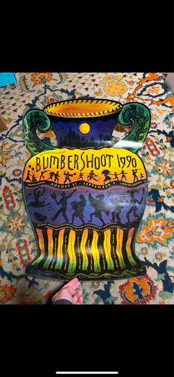 Vintage 1990 bumbershoot music festival poster
