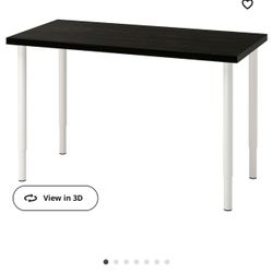 Black IKEA Table
