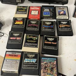 Coleco Vision With Multiple Games 