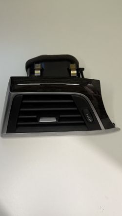 BMW F30 F31 F32 F33 F34 F36 Left Side Dashboard Vent Fineline Anthracite Wood Tr
