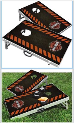 Harley Davidson Cornhole Game