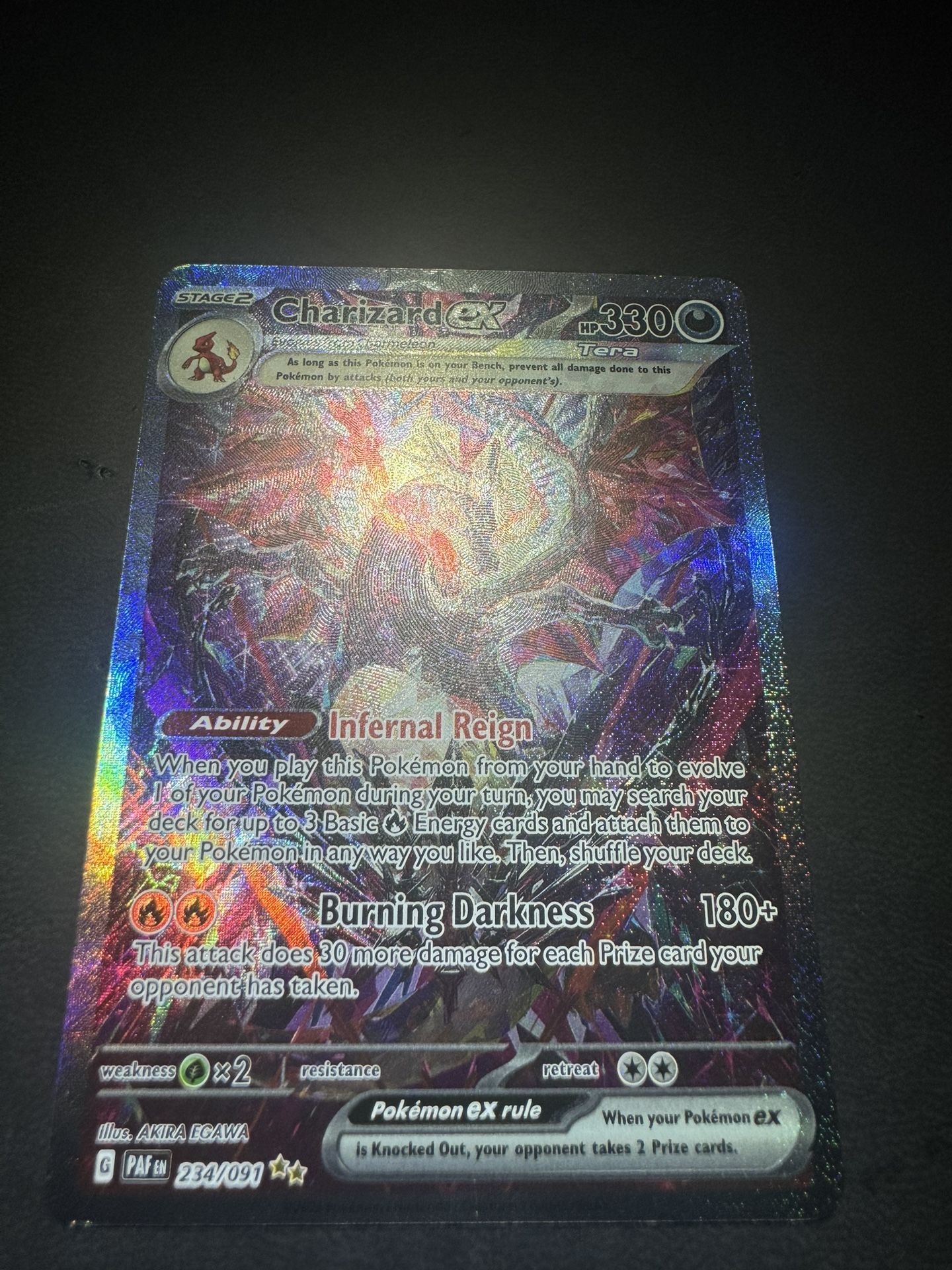 Charizard EX 234 Paldean Fates