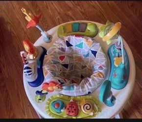 Fisher-Price Activity Play Centers 2-in-1 Sit-to-Stand Center,