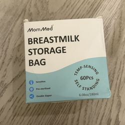 Milk Storage Bags, 60 Count, New 