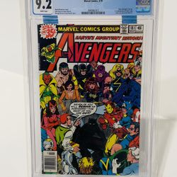 Avengers #181 (1979) CGC 9.2 - 1st Appearance of Scott Lang Marvel Comics Key