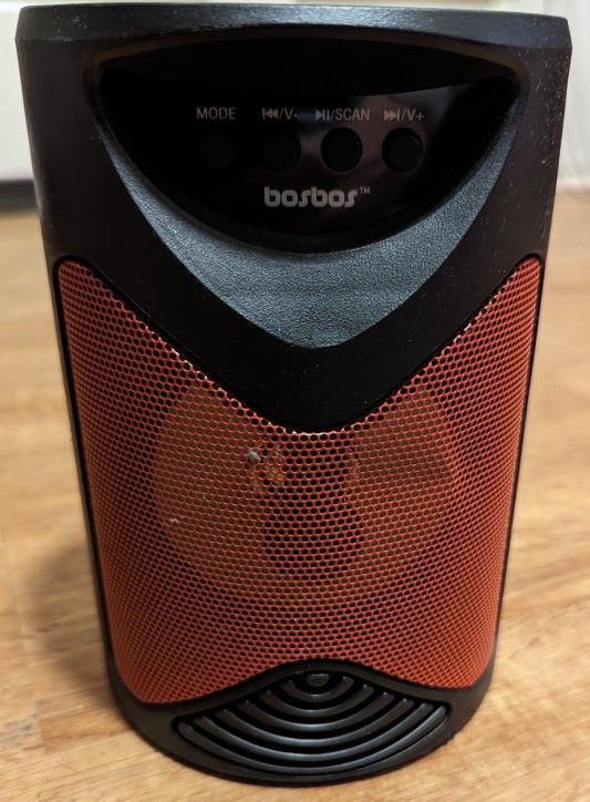 Bosbos Marshmallow Bluetooth Wireless Speaker - Red