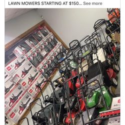 LAWN MOWER SALE