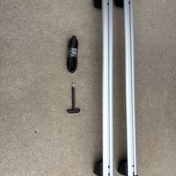 GENUINE AUDI Q5 2018 thru 2024 ROOF RACK RAILS CROSS BARS 80A860019