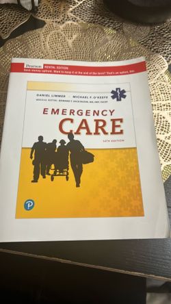 Emergency Care book