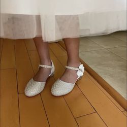 Flower Girl Shoes Size 3