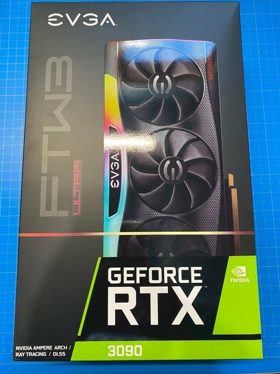 EVGA FTW3 ultra 3090 gpu (brand new)