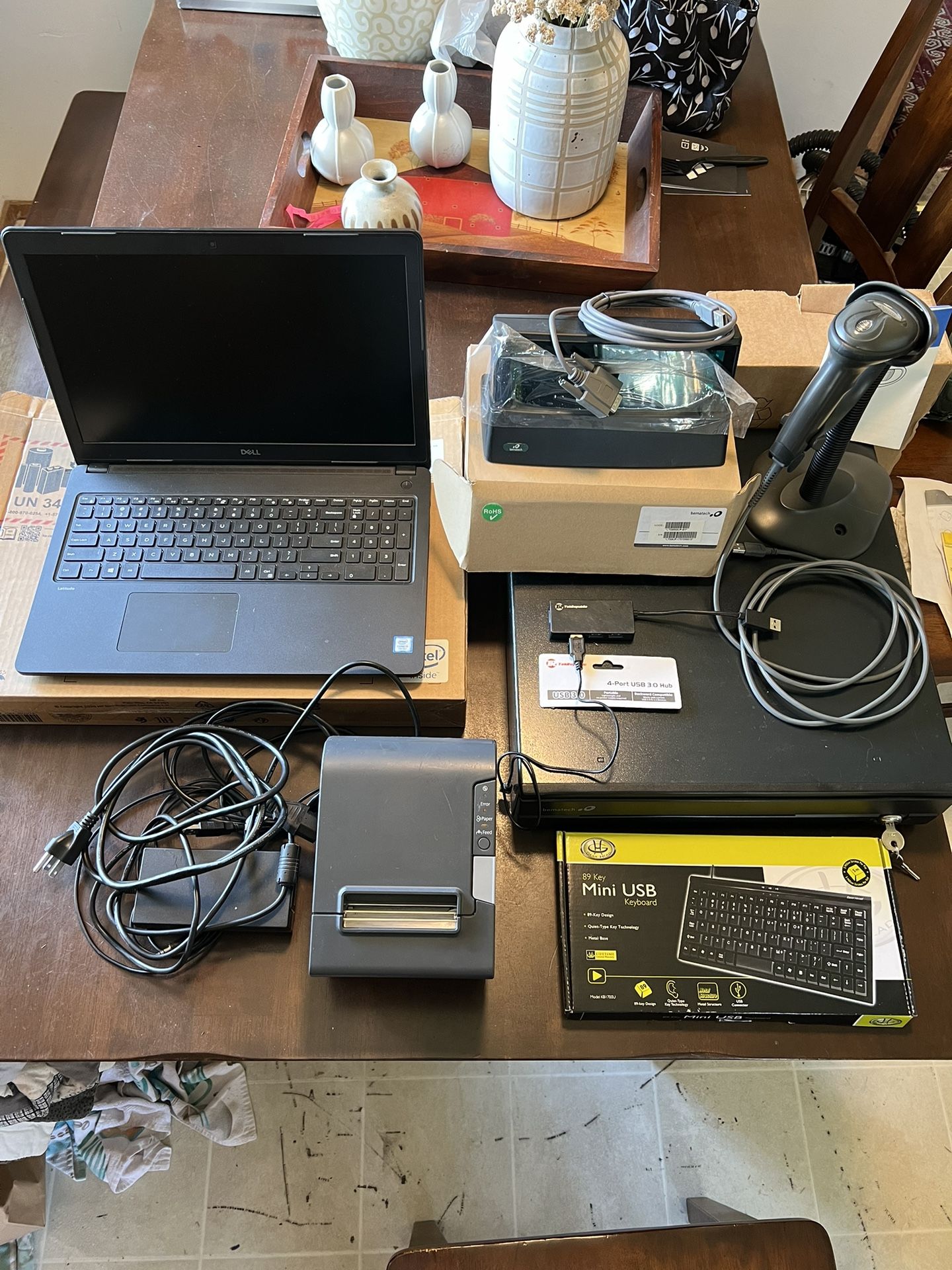 Point Of Sale Setup: Epson Printer/Dell Laptop