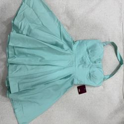 Teal Dress