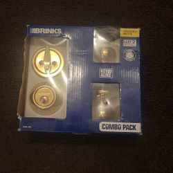 Brinks Combo Pack Top And Bottom Brass