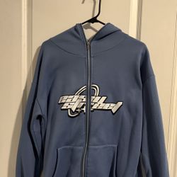 Blue Street Zip-up Hoodie
