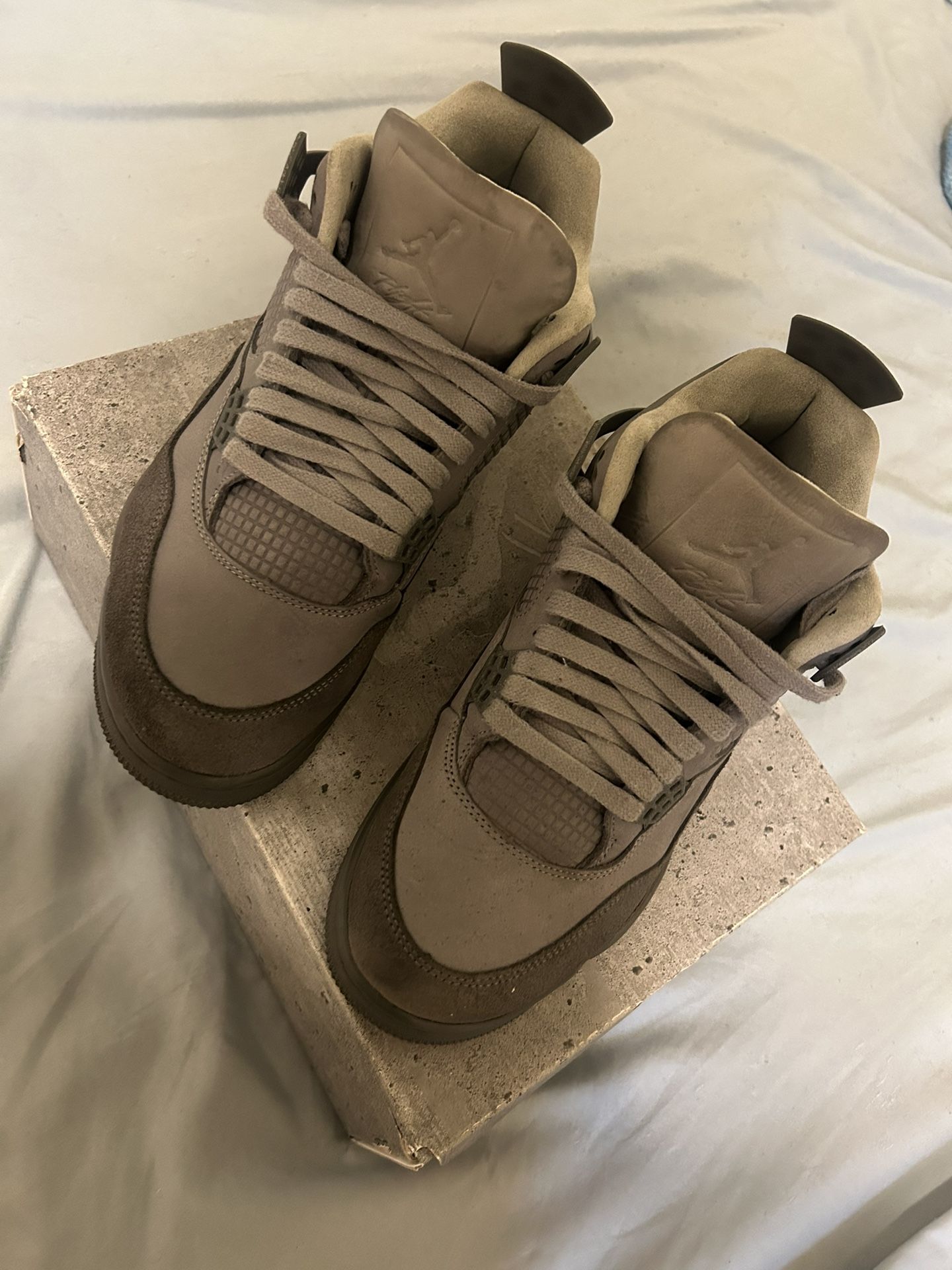 Jordan 4 Retro SE “Wet Cement” (Craft Olive) - Size 9 - Like New 🔥