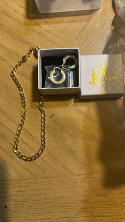 Earrings And Chain 