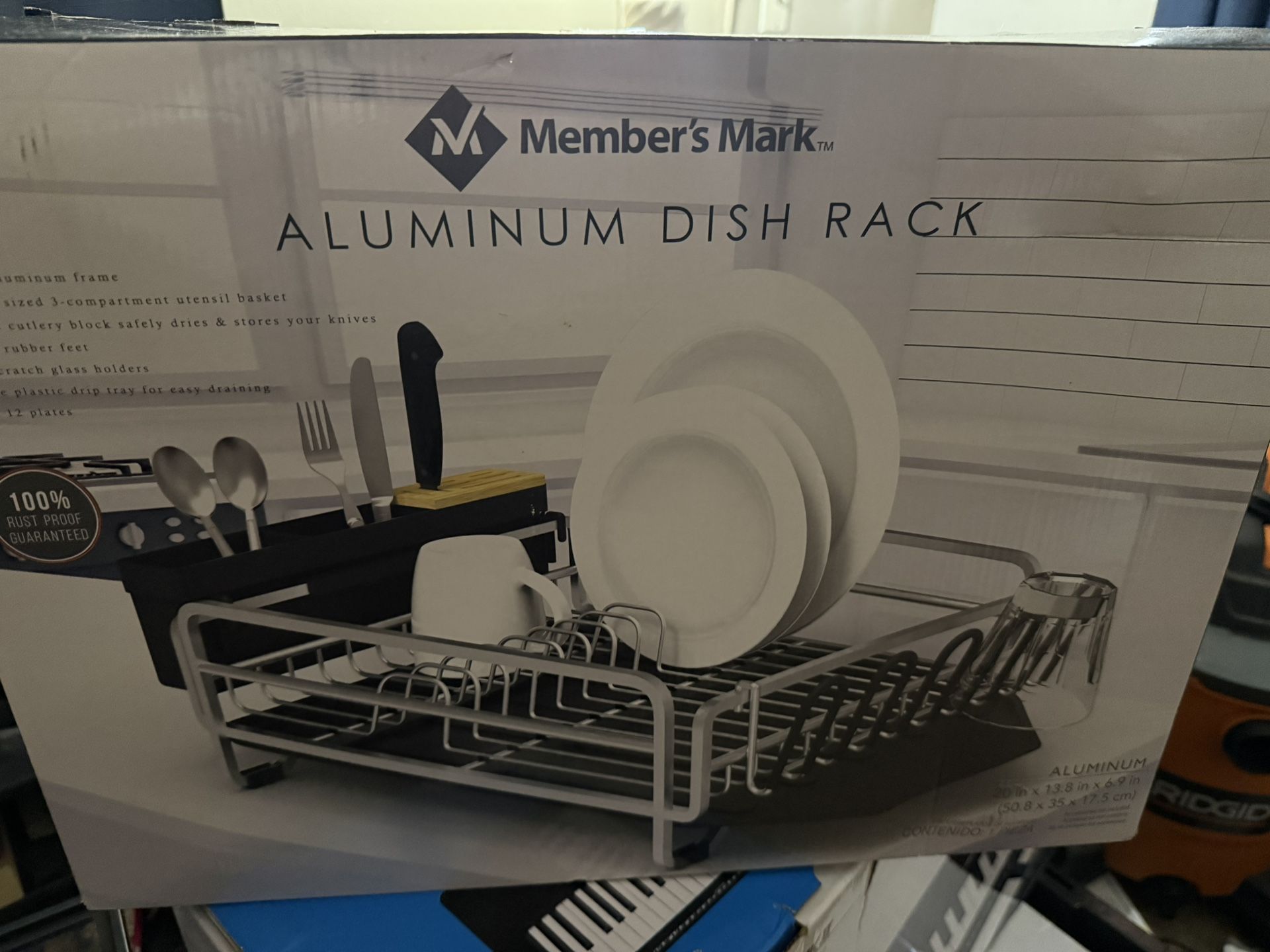 Aluminum Dish Rack