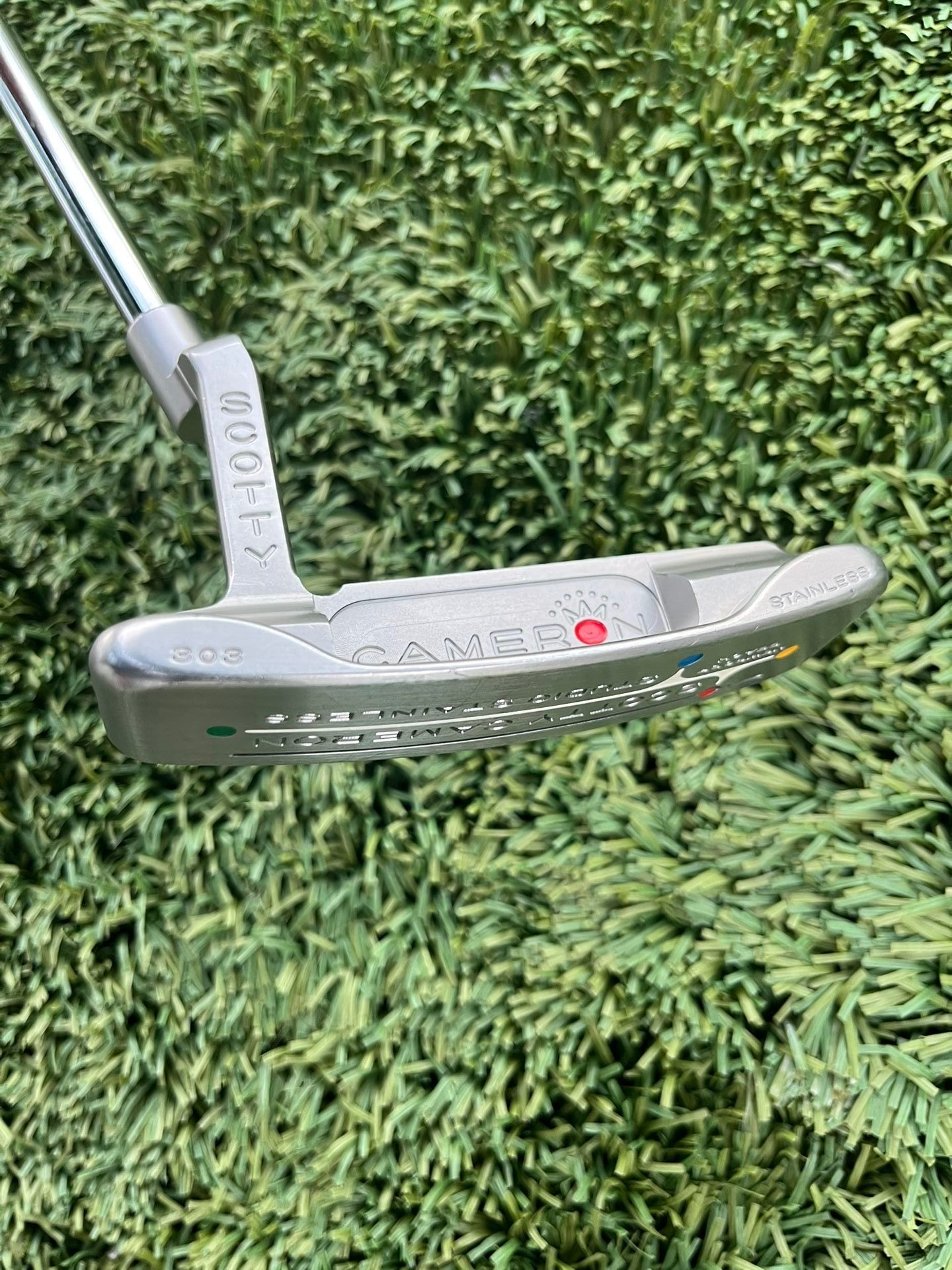 Putter Scotty Cameron Titleist Newport Beach Studio Reconditionné - Inox, 84 Cm, Droitier