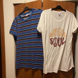 Set Of Two LuLaRoe Short Sleeve T-Shirt 3XL