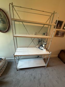 Vintage 4 shelf Baker’s Rack