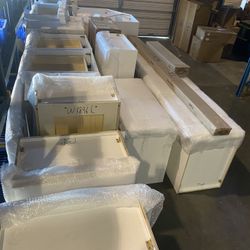 On Sale Shaker White Kitchen Cabinets 