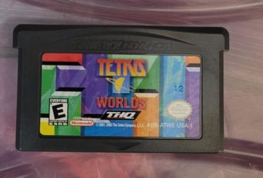Gameboy Advance tetris game
