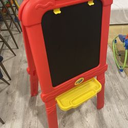 Creative Magnetic Dry Erase & Chalk Board