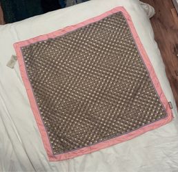 Gucci Silk Twill GG Monogram Bee Scarf