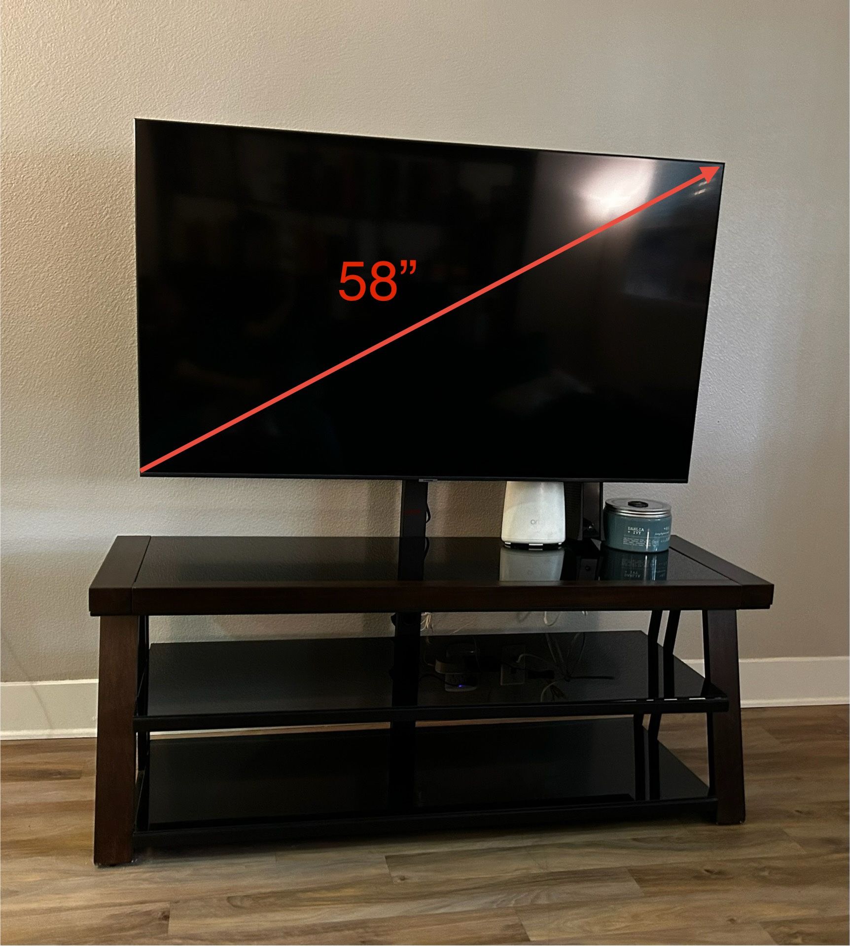 TV ONLY - Samsung 58" 4K UHD LED LCD Smart TV