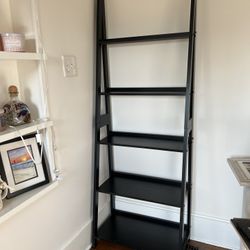 Black Ladder Shelf 