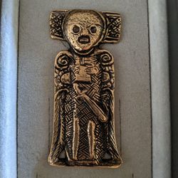 Snorre Viking Pendant -bronze, Made In Norway 