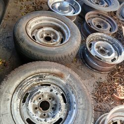 6 ---15" RXHEVY RALLY WHEELS!! 4-- 15X8!! 2--15×6!!! 500$ TAKES ALL