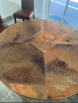 Copper table