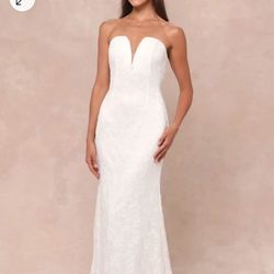Lulus Bridal Dress