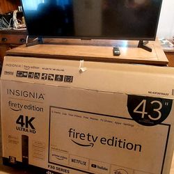 Insignia 43" Class F-30 Series LED 4K UHD Smart Fire TV