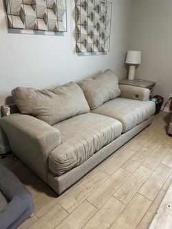 Sofa and loveseat
