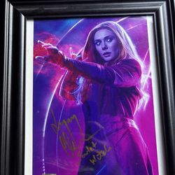 Scarlet witch autograph