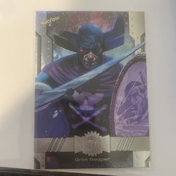 #44 - Grim Reaper (2024 Marvel Metal Avengers, Skybox) NEAR MINT NM+ Foil Card
