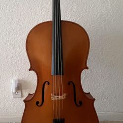 Close to a brand-new cello for sale