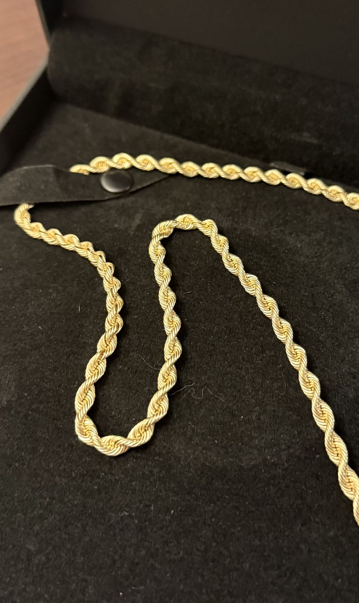 Gold Rope Chain 22’