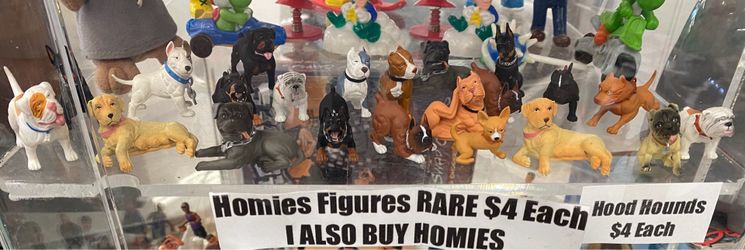 Homies Hood Hounds figures 1:24 lowrider (READ DESC)