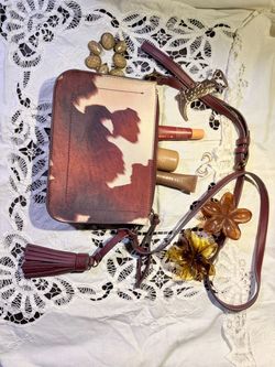 Sonoma Cow Print Crossbody Bag