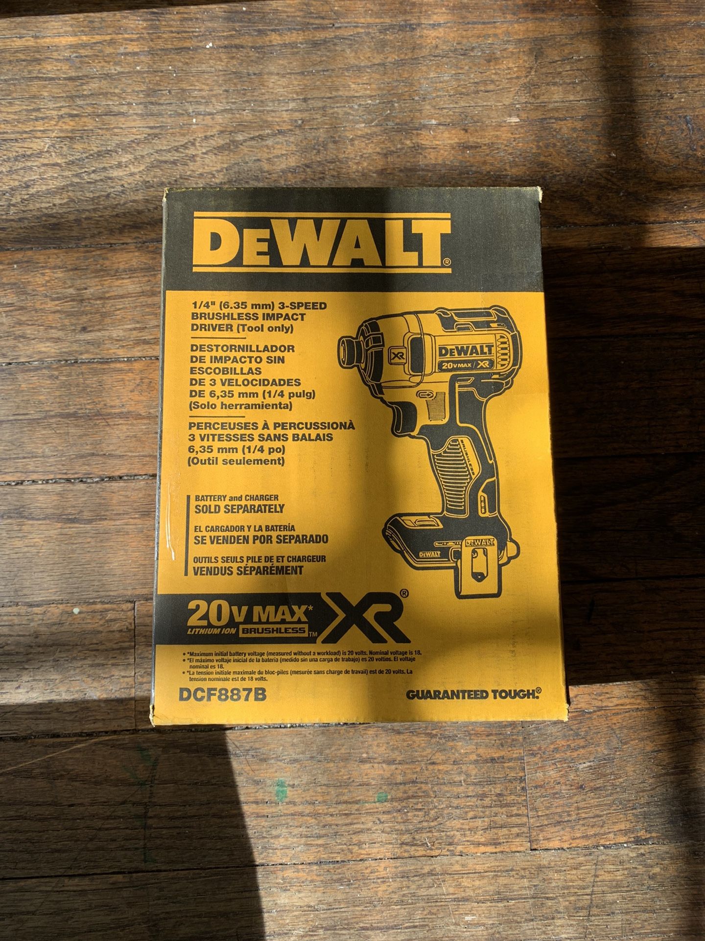 Dewalt Brushless Impact Driver ( Tool Only )