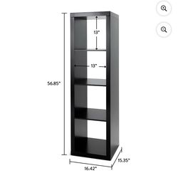4 cube storage shelf