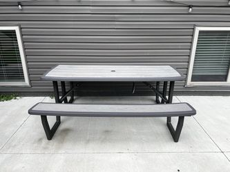 Outdoor Picnic Table & Bench Set – Heavy Duty & Weather-Resistant