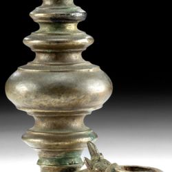 18th Century Sri Lankan Oil Lamp 